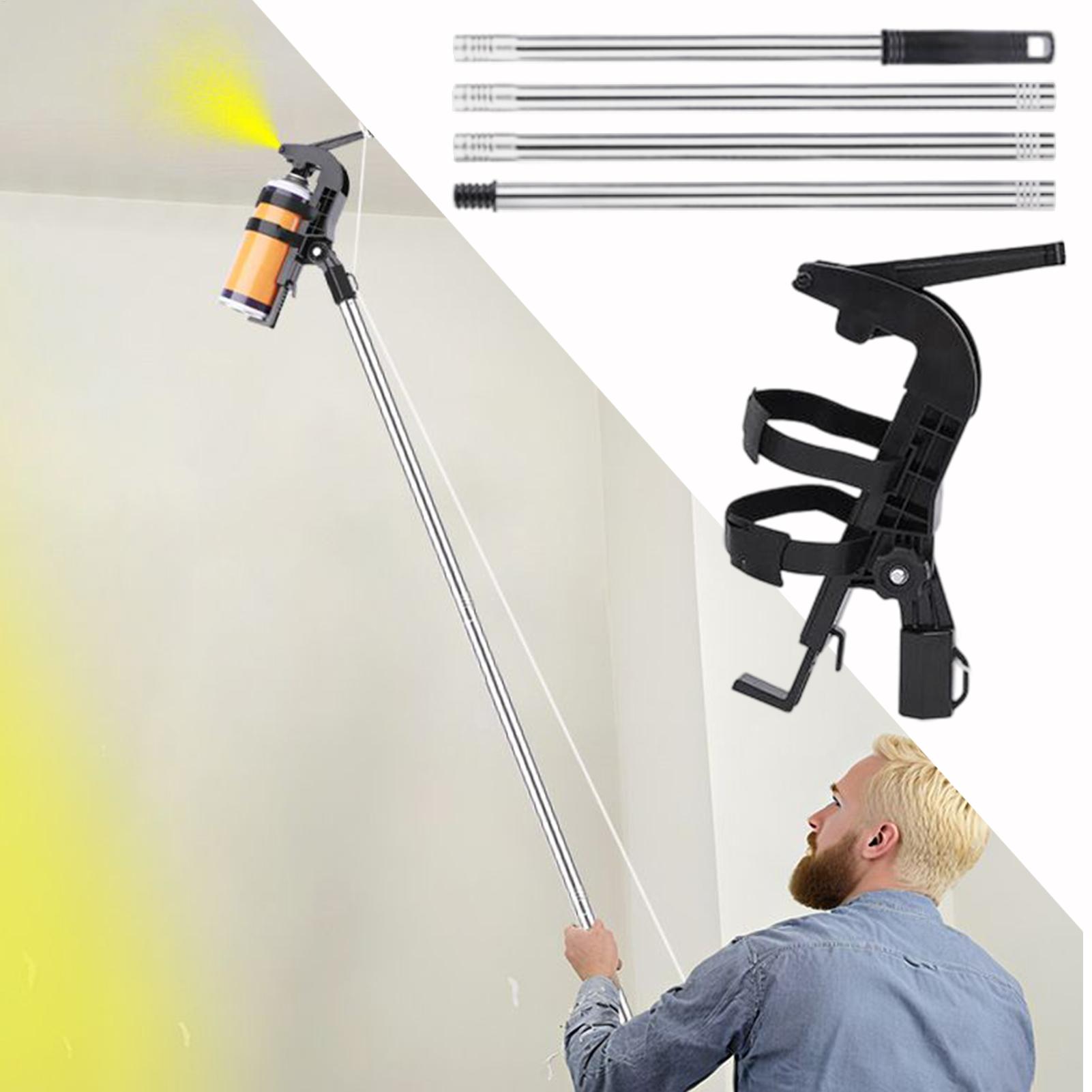 スプレーガン延長ロッドアダプター、スプレーヤースタンド、伸縮 - Fishing Rod Telescopic のレビューと価格
