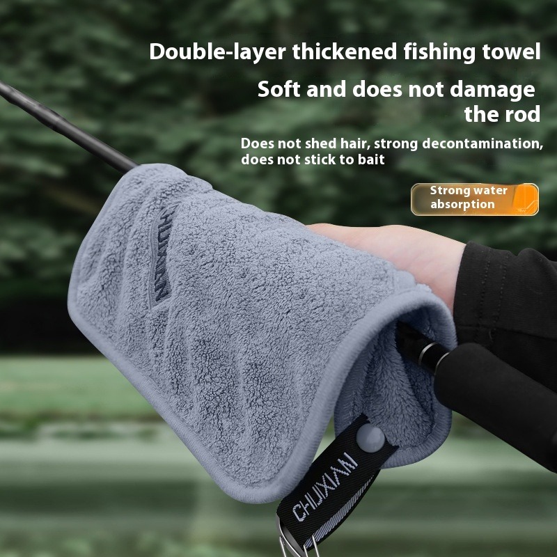超ソフトで速乾性のある釣り用タオル、超微細繊維タオル、アウト - Fishing Rod Carbon Fiber のレビューと価格