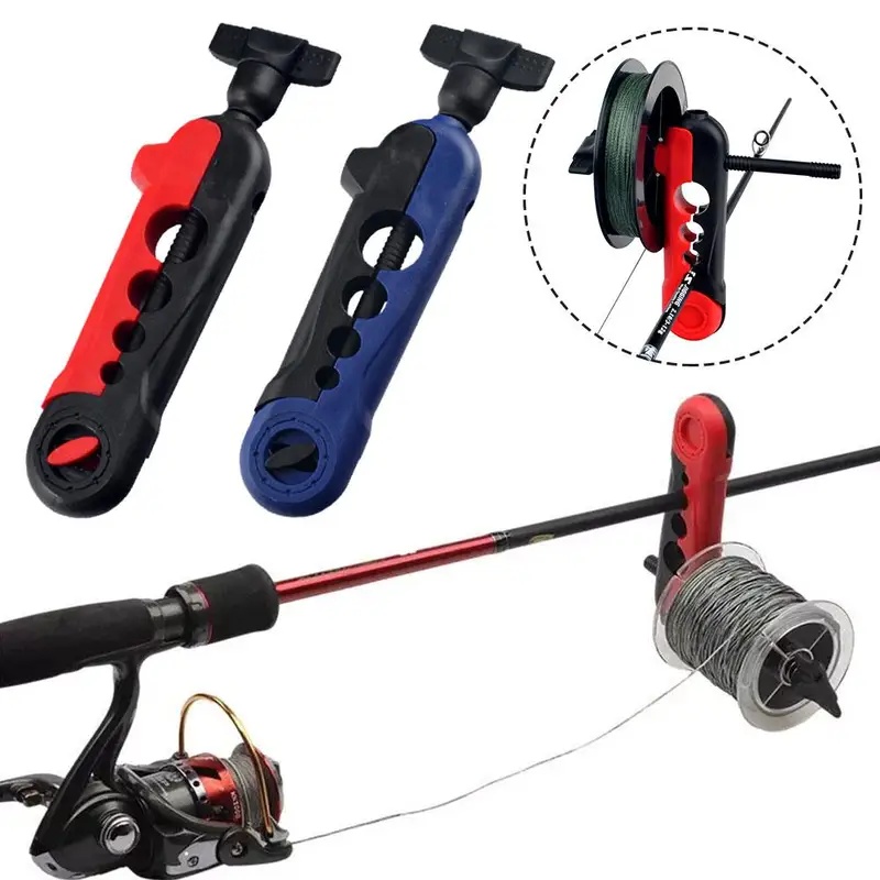 携帯用釣り糸巻き取り器、スプール、ロッドホルダー、糸巻き機、 - Fishing Rod Combo のレビューと価格
